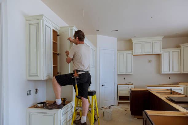 Open concept kitchen conversion in Winter Garden by JMT Kitchen Cabinet