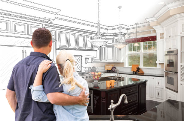 Custom kitchen cabinets installed in a Winter Garden home